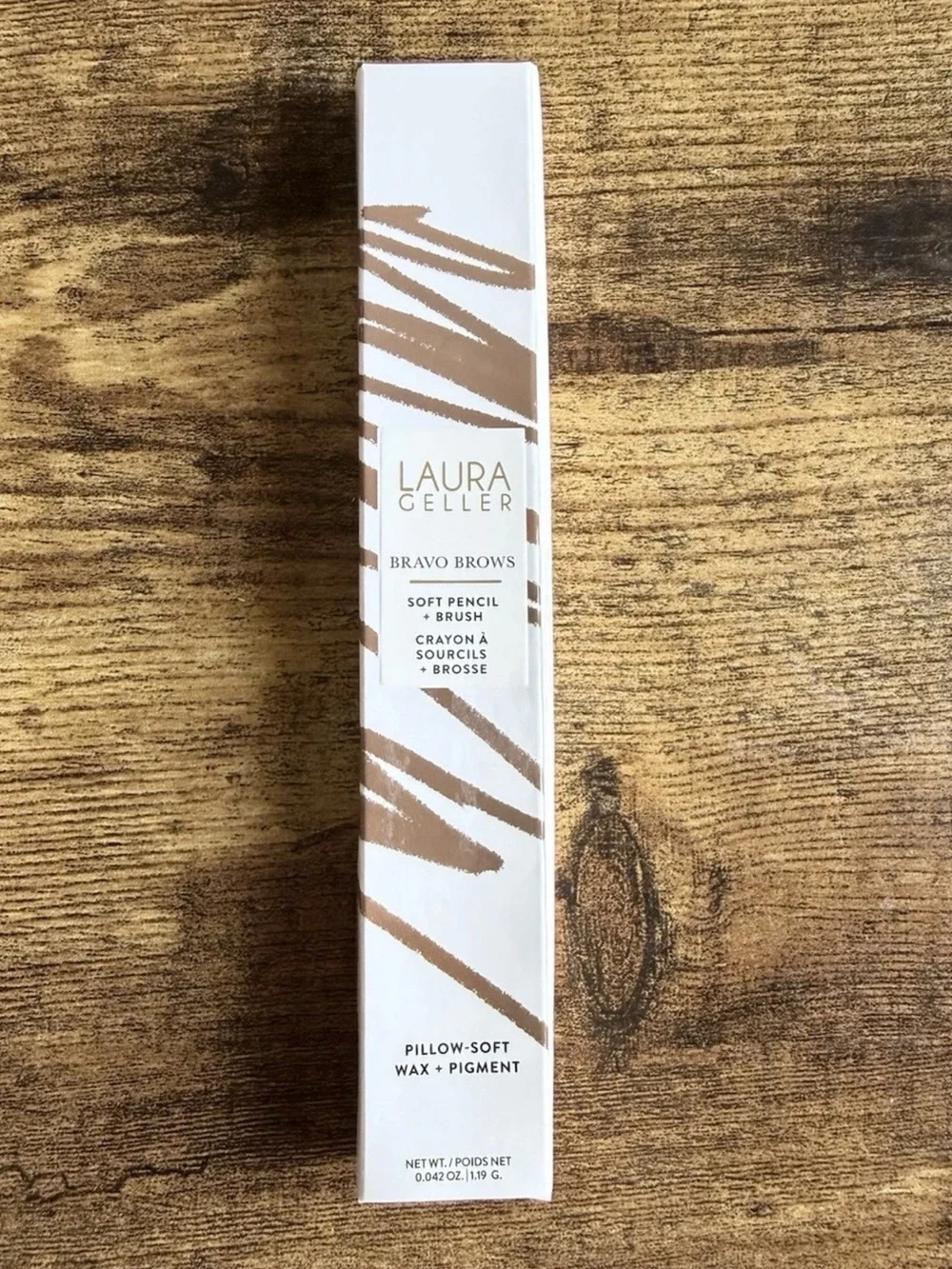 Laura Geller Bravo Brows Soft Pencil & Brush - Light Brown